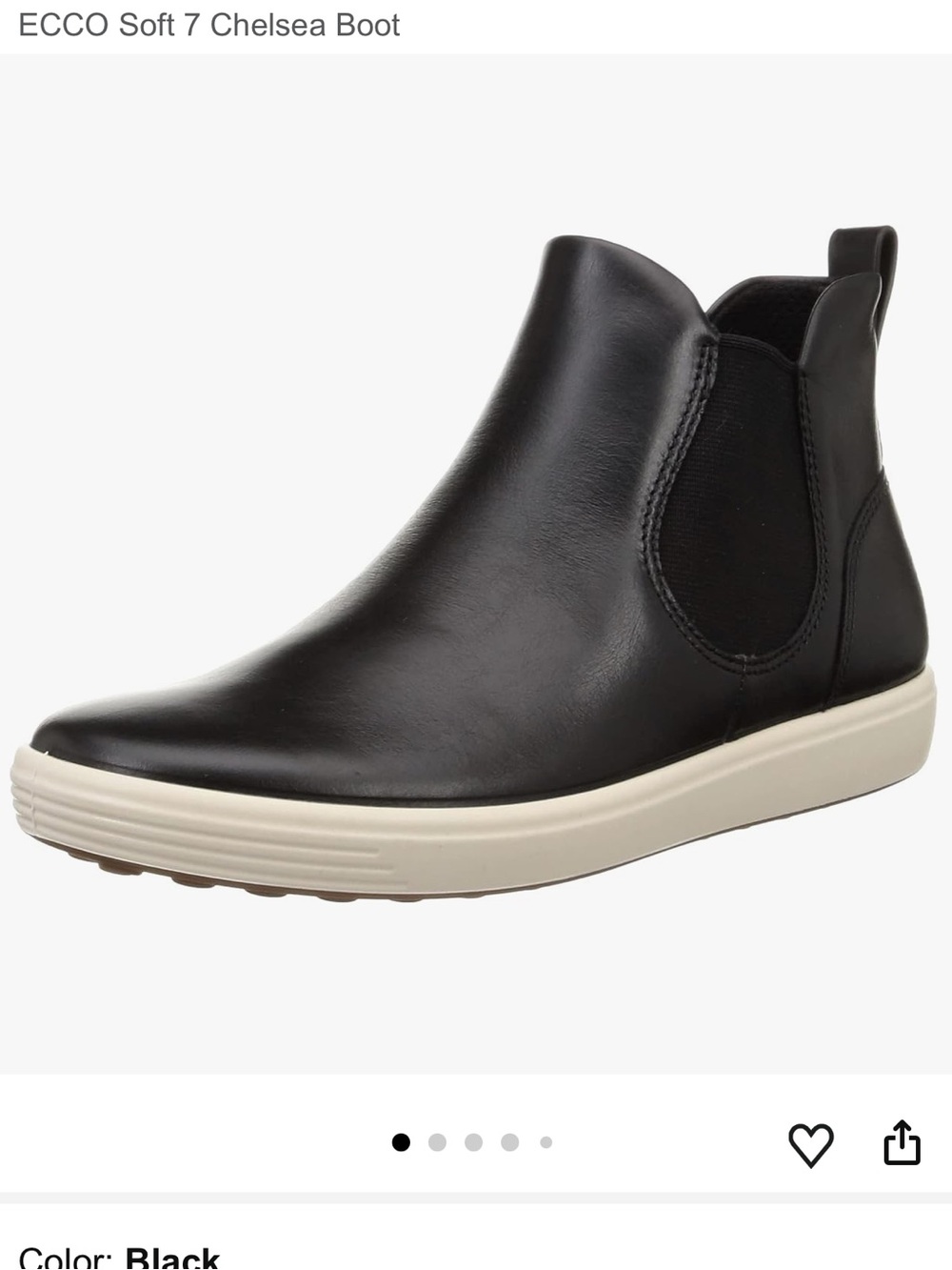 ECCO Soft 7 Chelsea Boot.